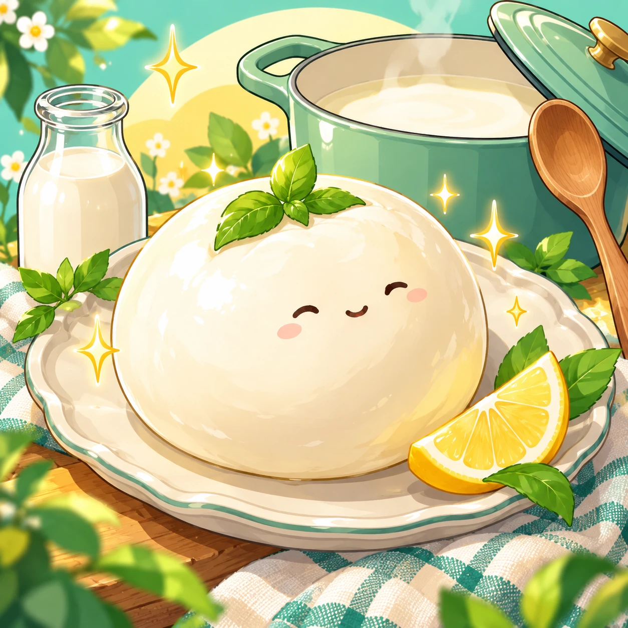 チーズ工房の紹介イラスト