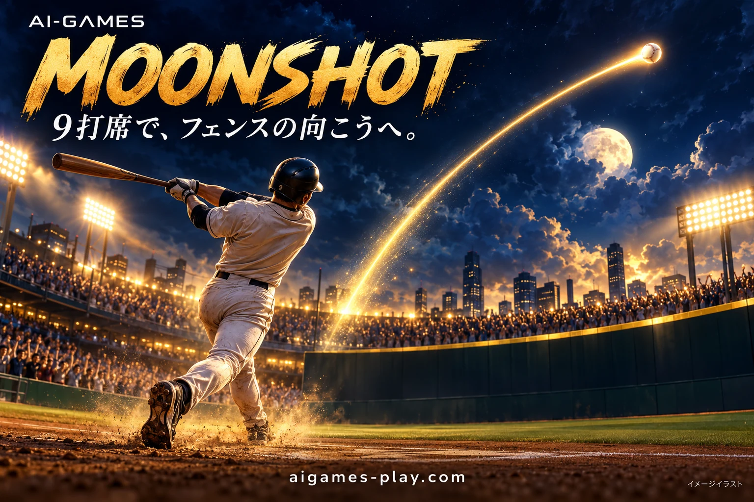 MOONSHOTの紹介イラスト